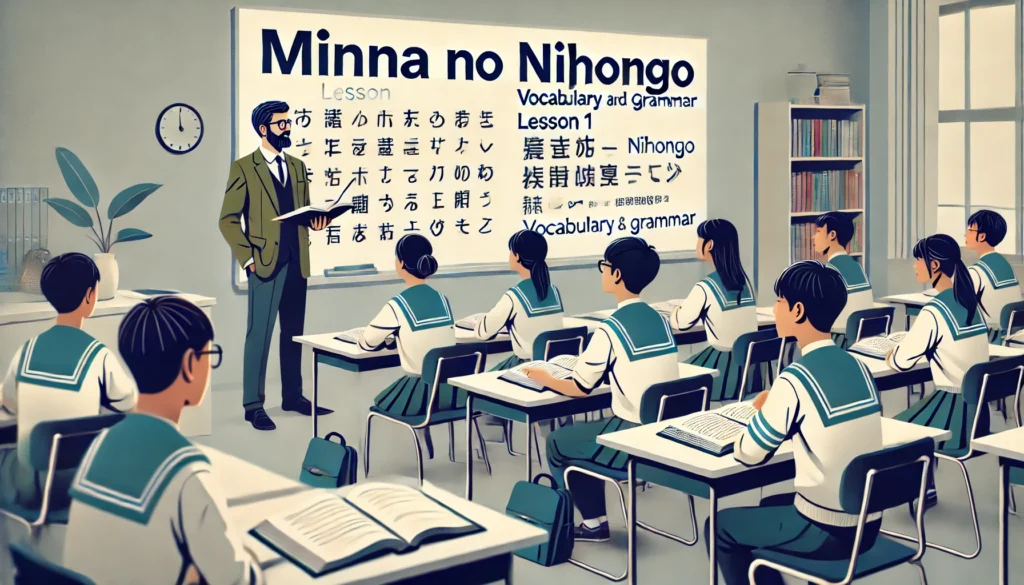 Minna no Nihongo Lesson 1 Vocabulary