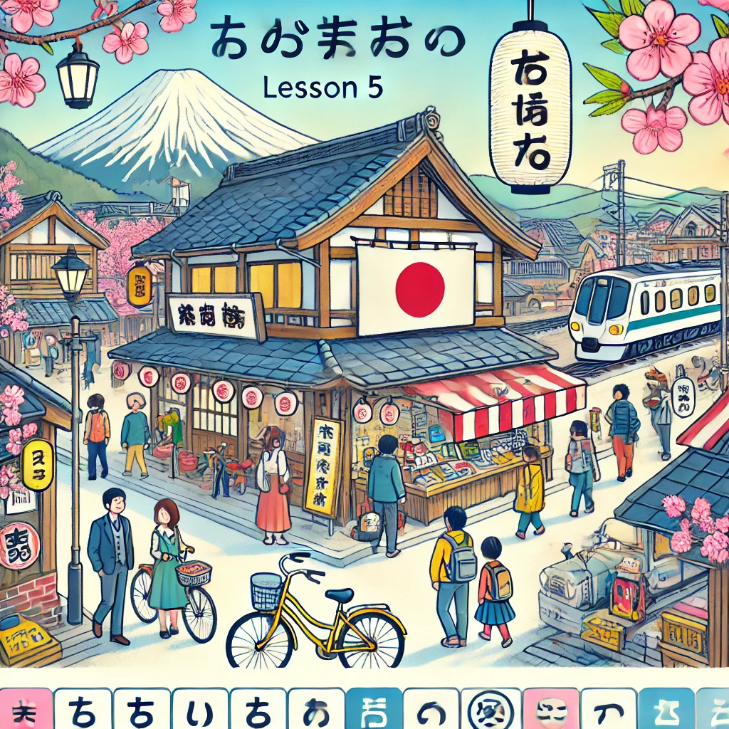 Minna no Nihongo Lesson 5 vocabulary