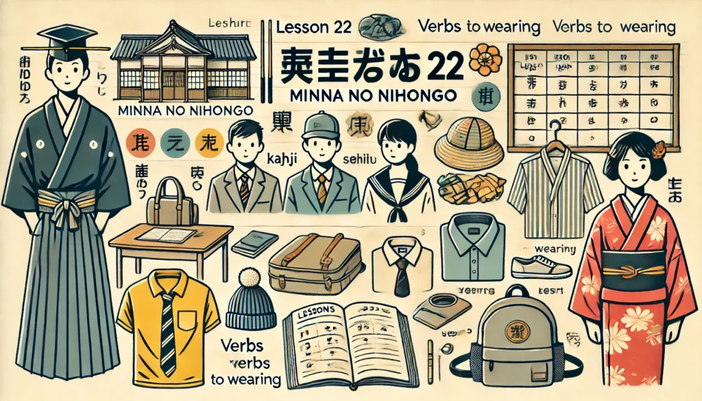 Minna No Nihongo Lesson 22 Vocabulary